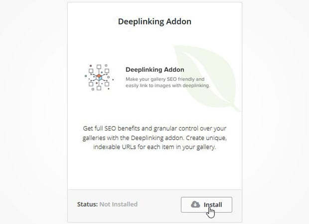 Deeplinking Addon
