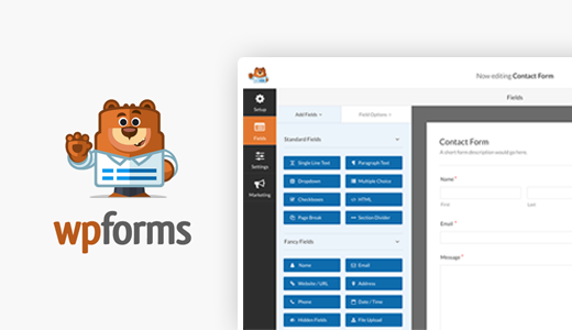 WP Forms best WordPress plugins for photographers